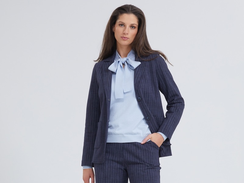 Blue iV t-shirt marine blauw damesbroek